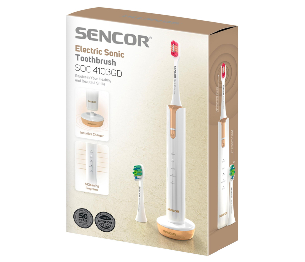 Sencor Szczoteczka Elektryczna Soniczna SOC 4103GD - 1267682 - zdjęcie 7